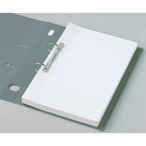 ロックリングファイル A4−S ブルー×5