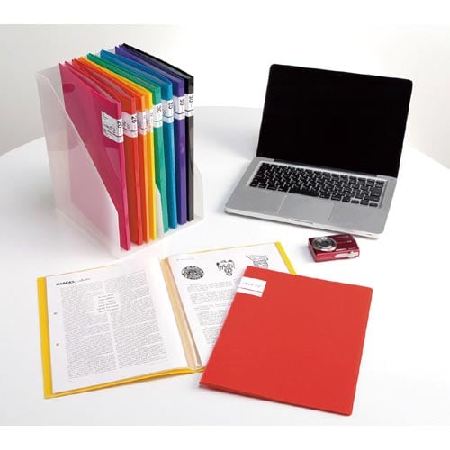 クリヤーホルダー アドワン A4−S 30P 緑