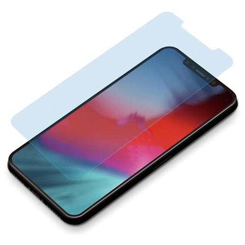iPhoneXS Max用液晶保護ガラス青色光低減