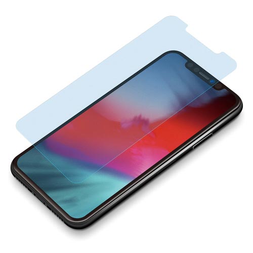 iPhoneXR用液晶保護ガラス 青色光90%低減