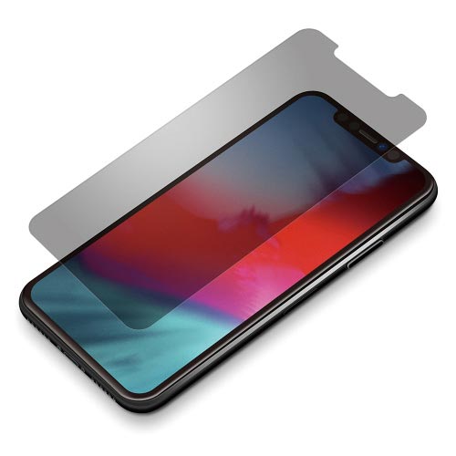 iPhone XR用液晶保護ガラス 覗き見防止