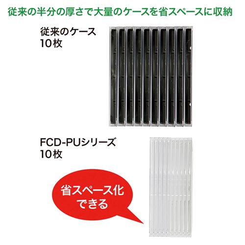 DVD・CDケース クリア