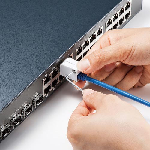 LANケーブルロック