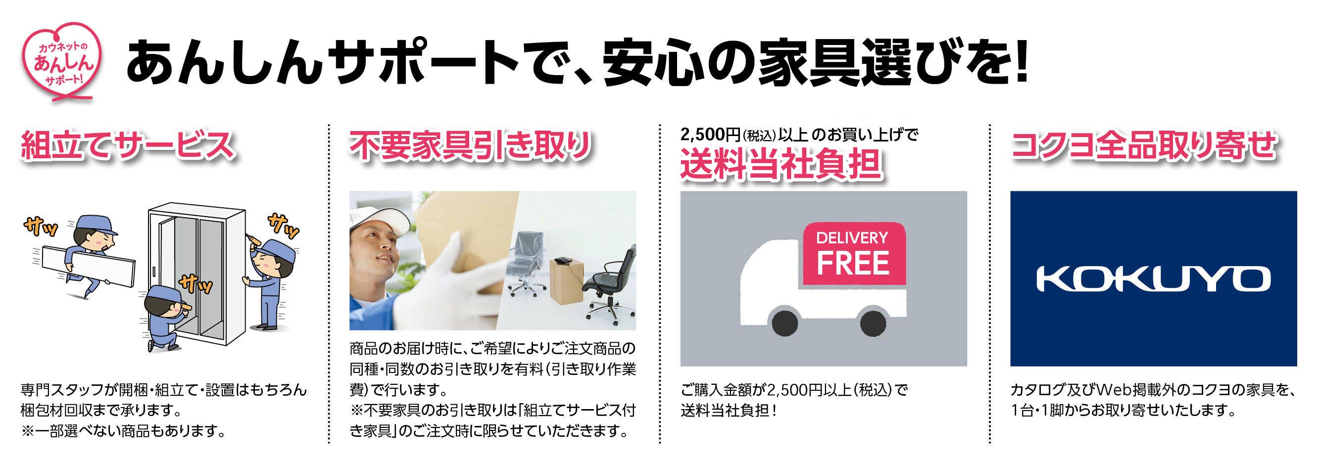 カウネットのあんしんサポート