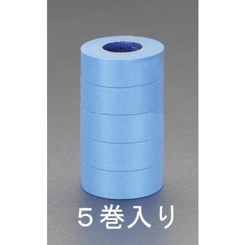 エスコ　マスキングテープ（ガラスサッシシーリング用／５巻）