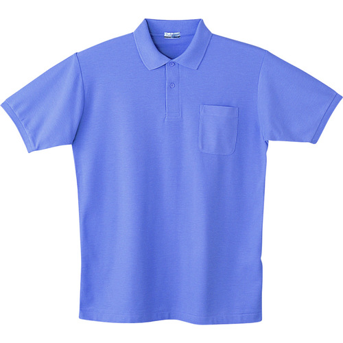 自重堂 半袖ポロシャツ ２４４１４ パ−プル ４Ｌ 国産 品質検査済