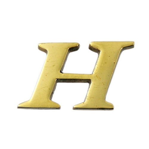ヒカリ ＱＬ２０−Ｈ 【限定販売】 公式の 大文字Ｈ 真鍮ゴールド文字