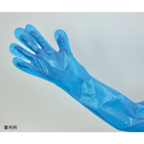 素晴らしい価格 メディテックジャパン ＬＰＥＢ−Ｆ ブルー 今だけスーパーセール限定 ロングＰＥ手袋
