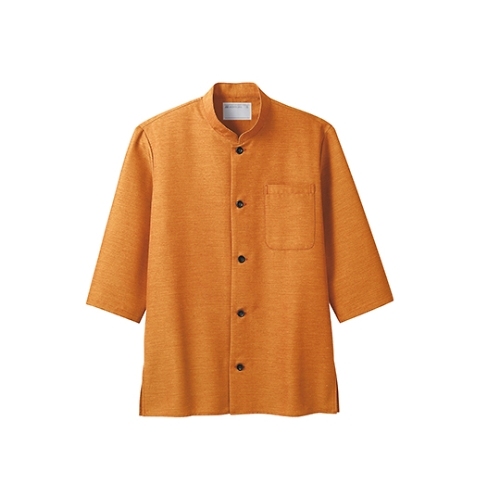 最安値に挑戦 住商モンブラン シャツ 男女兼用 ３Ｌ オレンジ２−７１７ ７分袖 人気急上昇