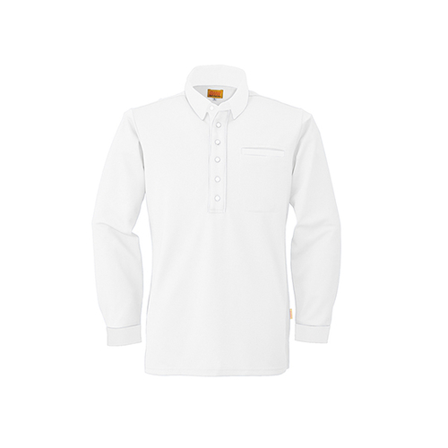 ビッグボーン 日本正規代理店品 最大62％オフ 長袖ポロシャツ ホワイト ＳＷ５２５−１０−５Ｌ
