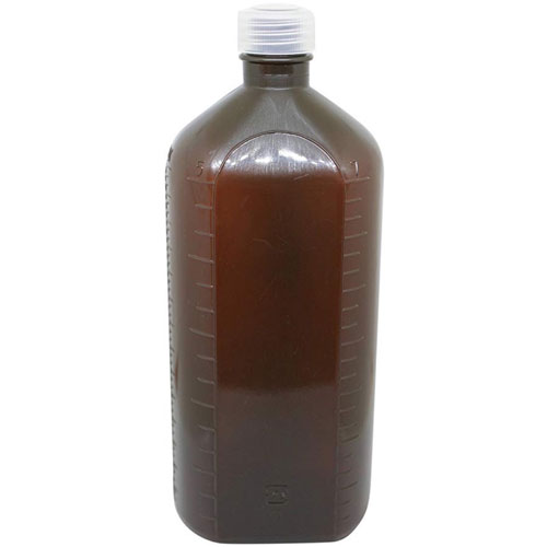 売れ筋がひ新作 エムアイケミカル 投薬瓶ＰＰＢ未滅菌 有名な高級ブランド ５００ｃｃ ５０本 透明 黒茶