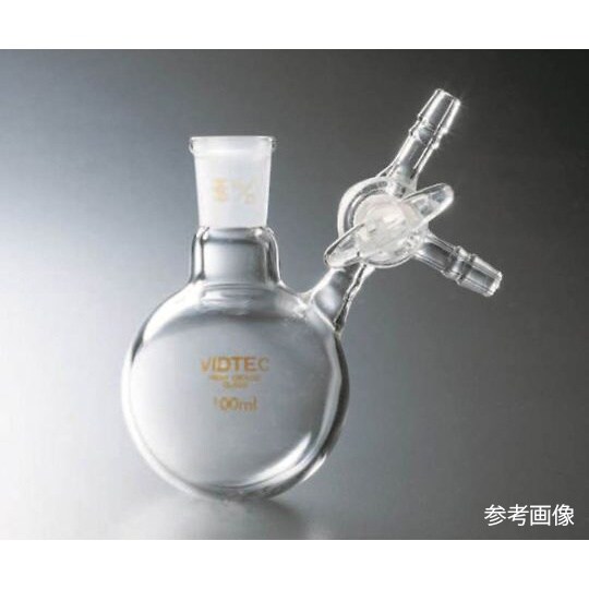 丸型シュレンク Gタイプ ガラスコック 100mL 7031−02シリーズ