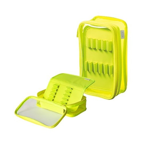 XCOA リバーシブルクリヤーペンケース