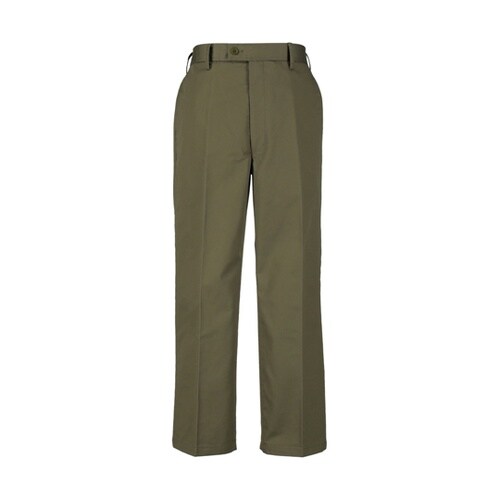 後ろゴムらくらくパンツ カーキ