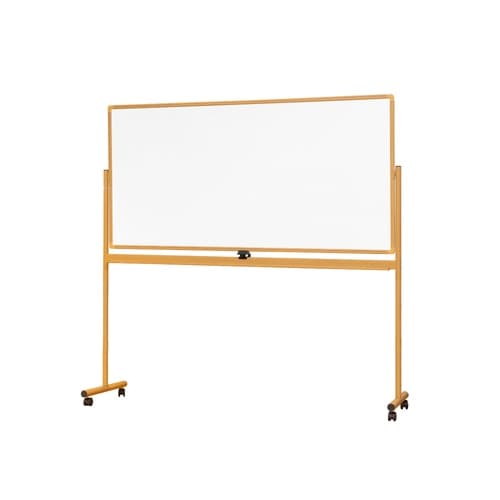 木目調ホワイトボード(両面タイプ)上下昇