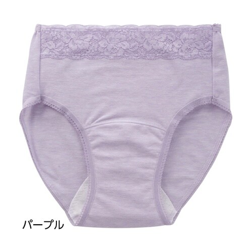 吸水パッド対応ショーツ パープル