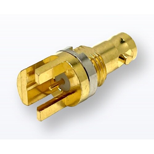 H・BNCコネクタプリント基板用レセプタ