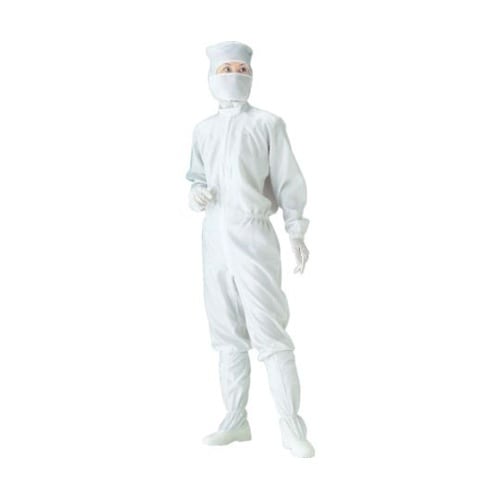 クリーンスーツ フロントファスナーワンピ