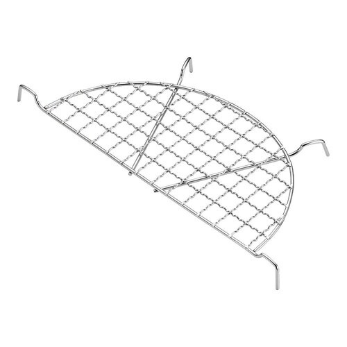 クリンプ目半月型天ぷら網