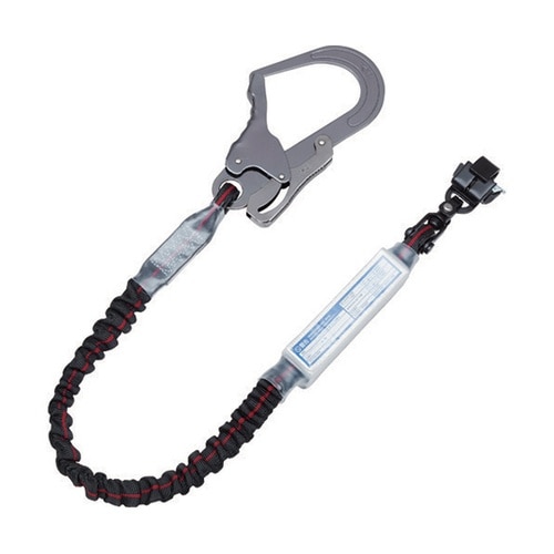 じゃばらランヤード(ハーネス用)スチール