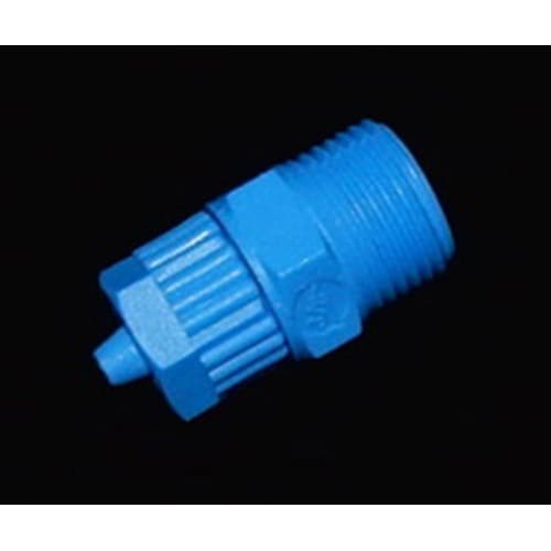 PP R3/8オスネジ付きチューブロック