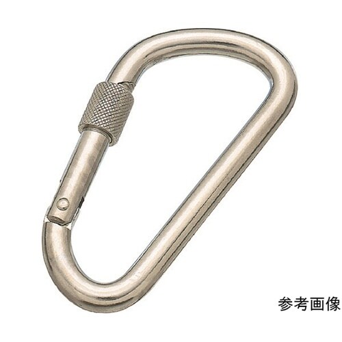 ステンレス カラビナD型