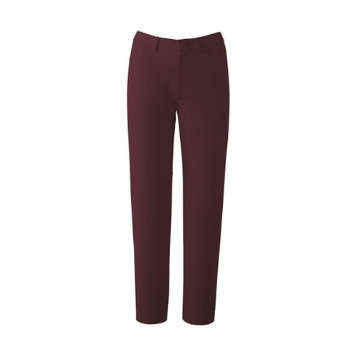 スリムスレートパンツ バーガンディ