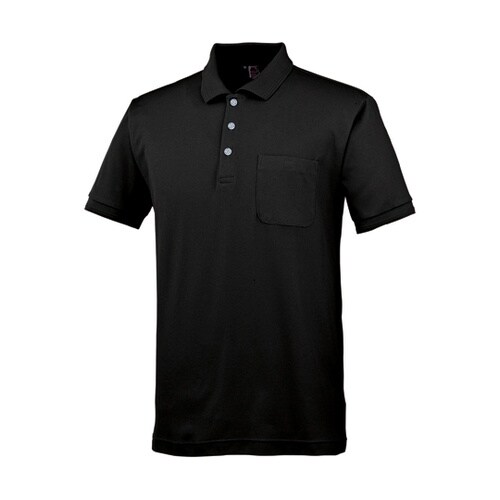 半袖ポロシャツ クロ