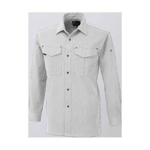 長袖シャツ アイボリ