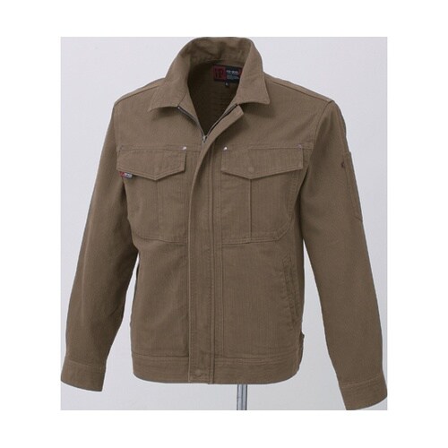 長袖ブルゾン キャメル