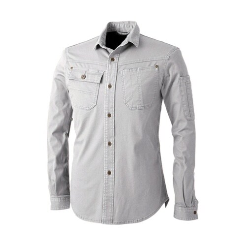 長袖シャツ アッシュ 灰