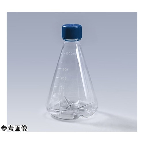 バッフル付き滅菌三角フラスコ