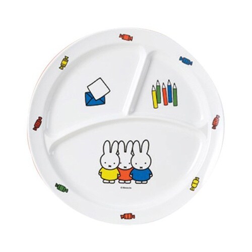 メラミンお子様食器「ミッフィーとおともだち」