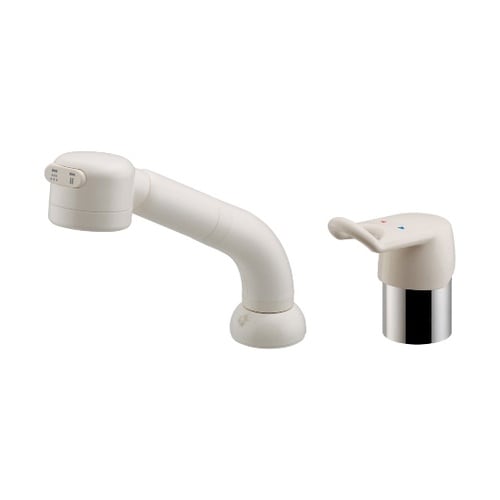 シングルレバー引出し混合栓