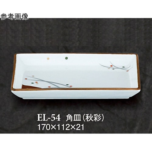 角皿 秋彩