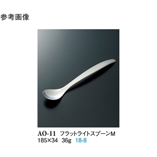 フラットライトスプーン M シルバー