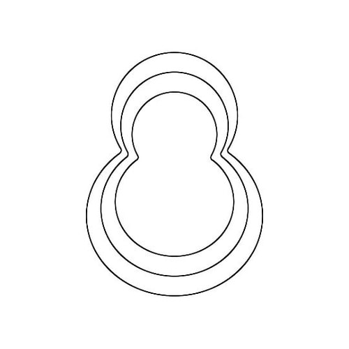 たかもりの厚口野菜抜 雪ダルマ