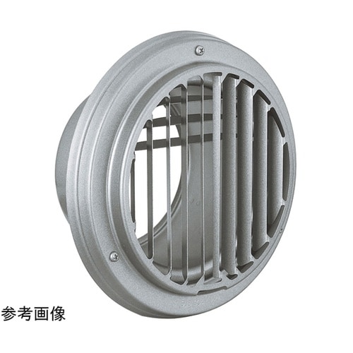 丸・平型3方向吹き出し換気口 シルバーメタリックライト