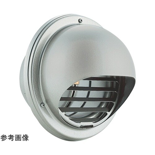 BL認定 丸型フード付換気口 シルバーメタリックライト