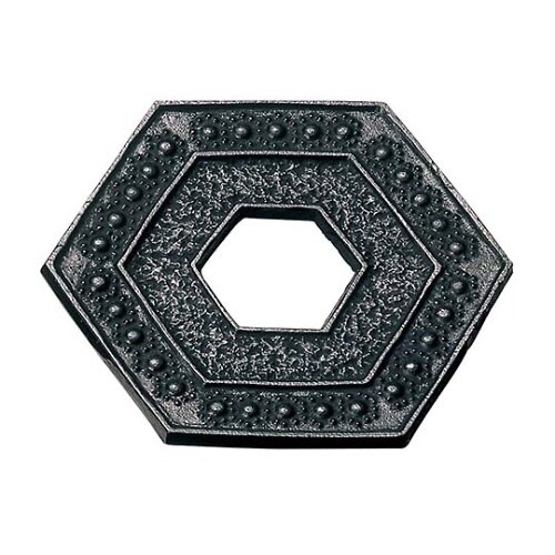 1687300 釜敷 亀甲型 大