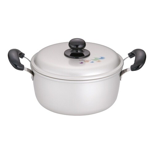 アルマイト エシャロット両手鍋20cm