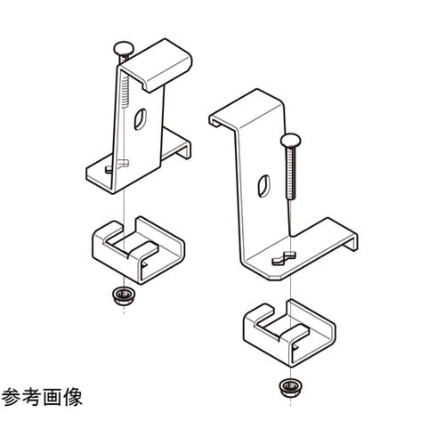 みぞ形鋼用振れ止め金具 SD 左右組