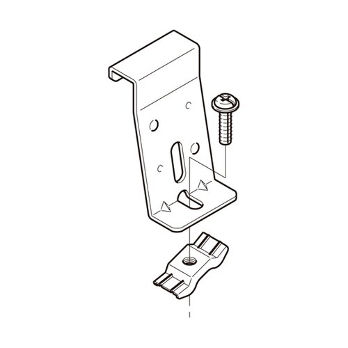 下面カバー対応振止金具 SD