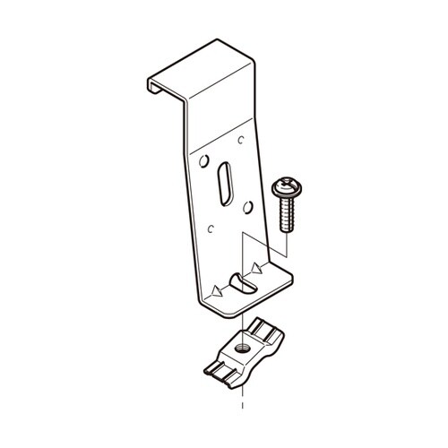 下面カバー対応振止金具溶融亜