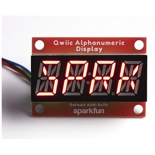 SparkFun Qwiic Alphanumeric Display