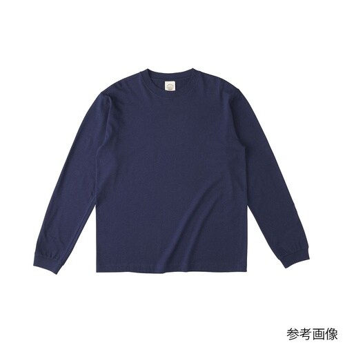 オーガニックコットンロングスリーブTシャツ(リブ有)