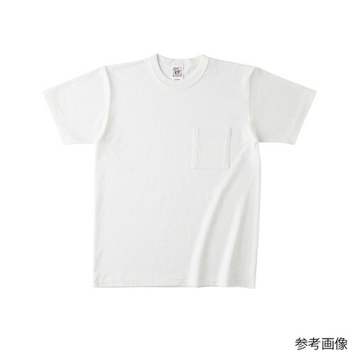 オープンエンド マックスウェイト バインダーネックポケットTシャツ