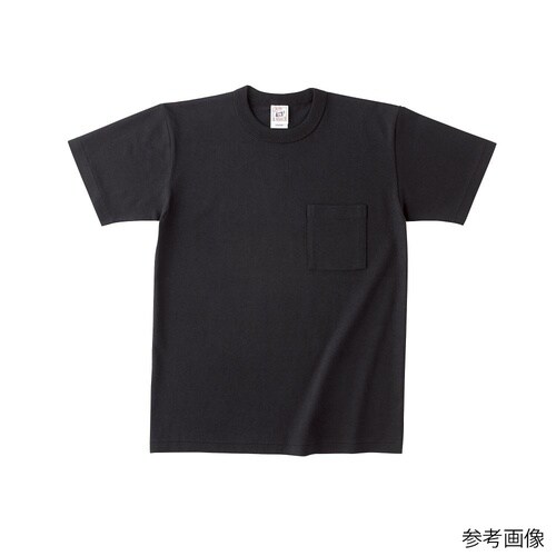 オープンエンド マックスウェイト バインダーネックポケットTシャツ