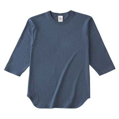 オープンエンド3/4スリーブ ベースボールTシャツ
