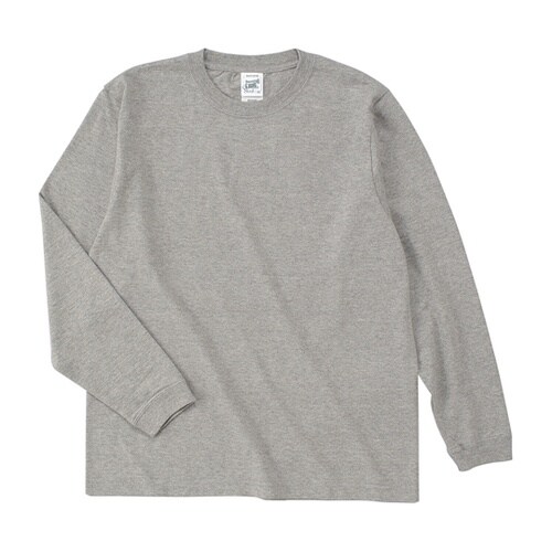 オープンエンドマックスウェイト ロングスリーブTシャツ(リブ有)